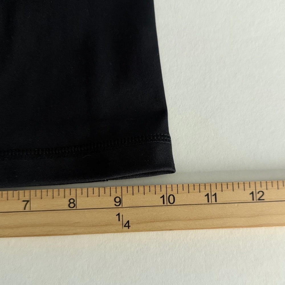 GapFit Womens Black High Rise Flare Leggings Side Pockets Size L Athletic Pants - Picture 9 of 9